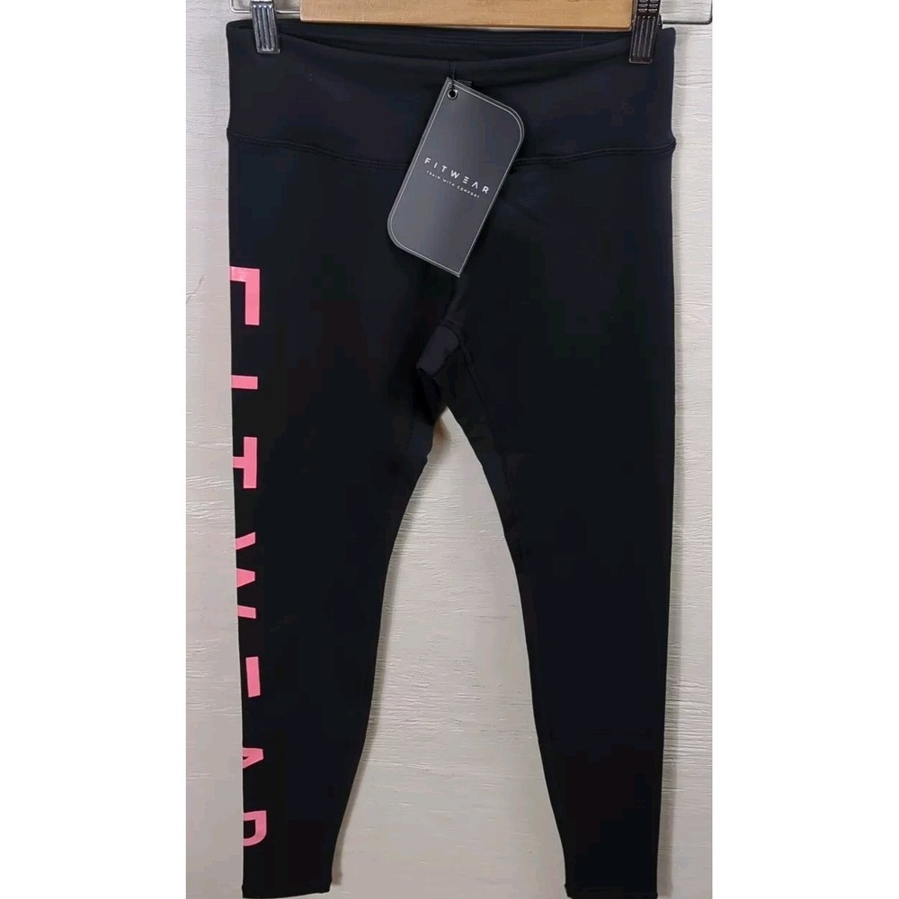 FITWEAR BRAND PEMIUM leggings BLACK- XS (US‎ SIZE 2) 🔥GREAT QUALITY 🔥 NWT🔥